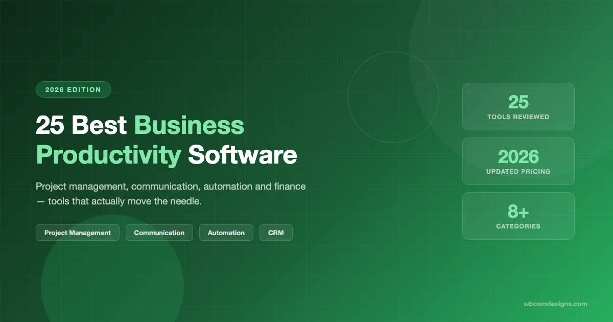 Best Software 2026: Top Tools for Work, Business & Productivity